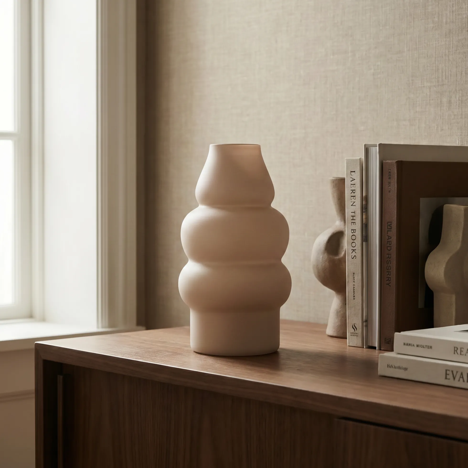 Vase en verre Chrysalide 31 cm