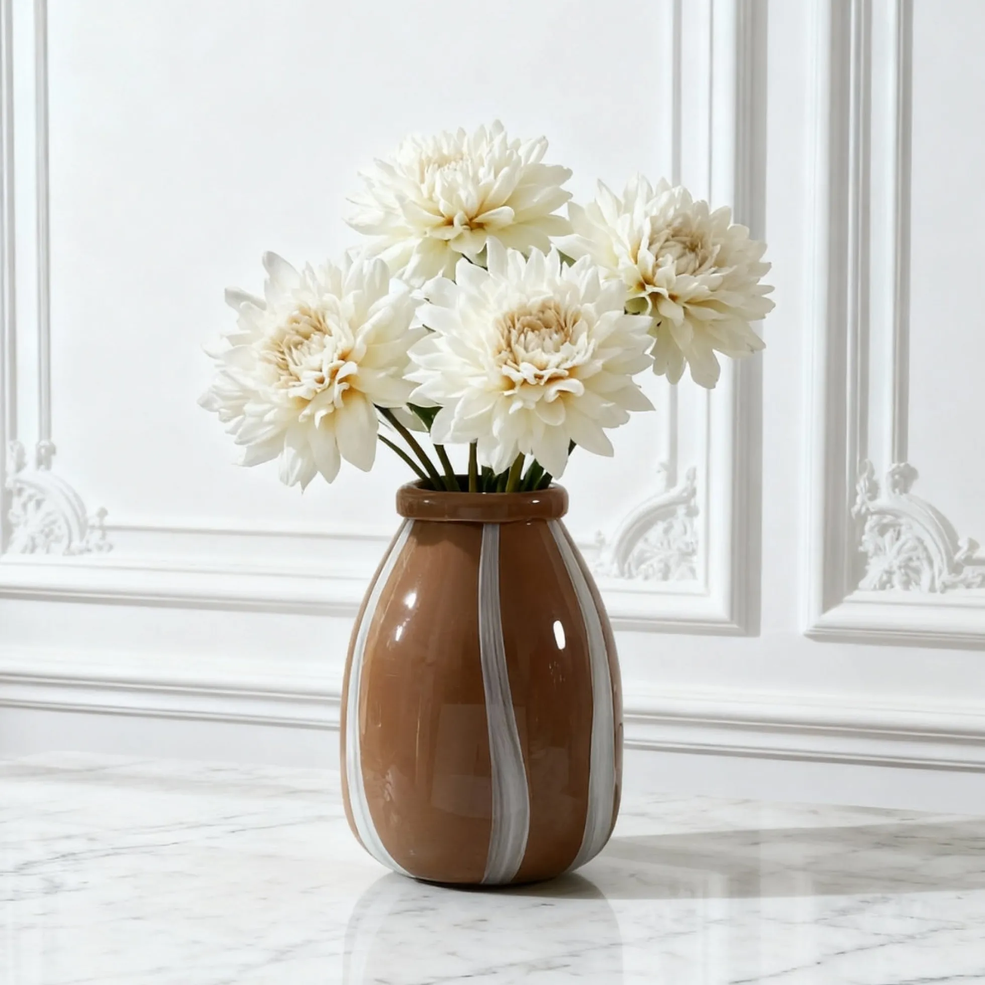 Vase en verre Lattea 26 cm