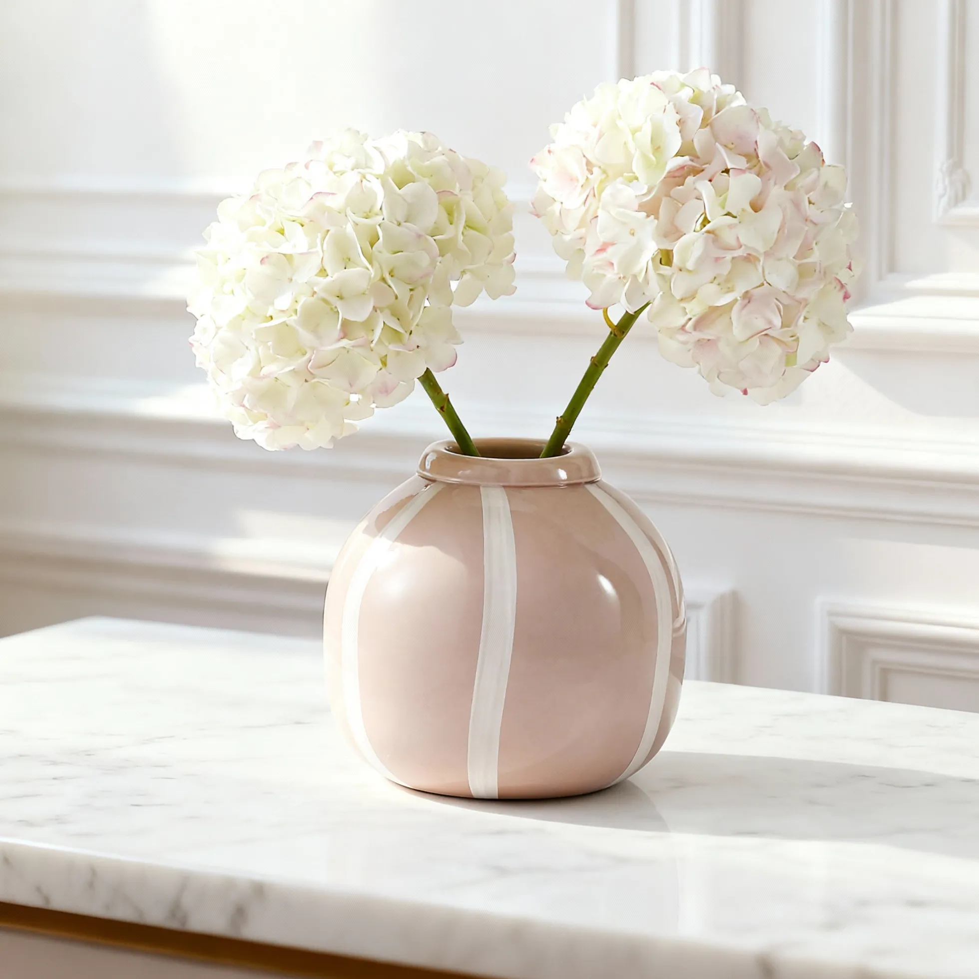 Vase en verre Lattea 20 cm