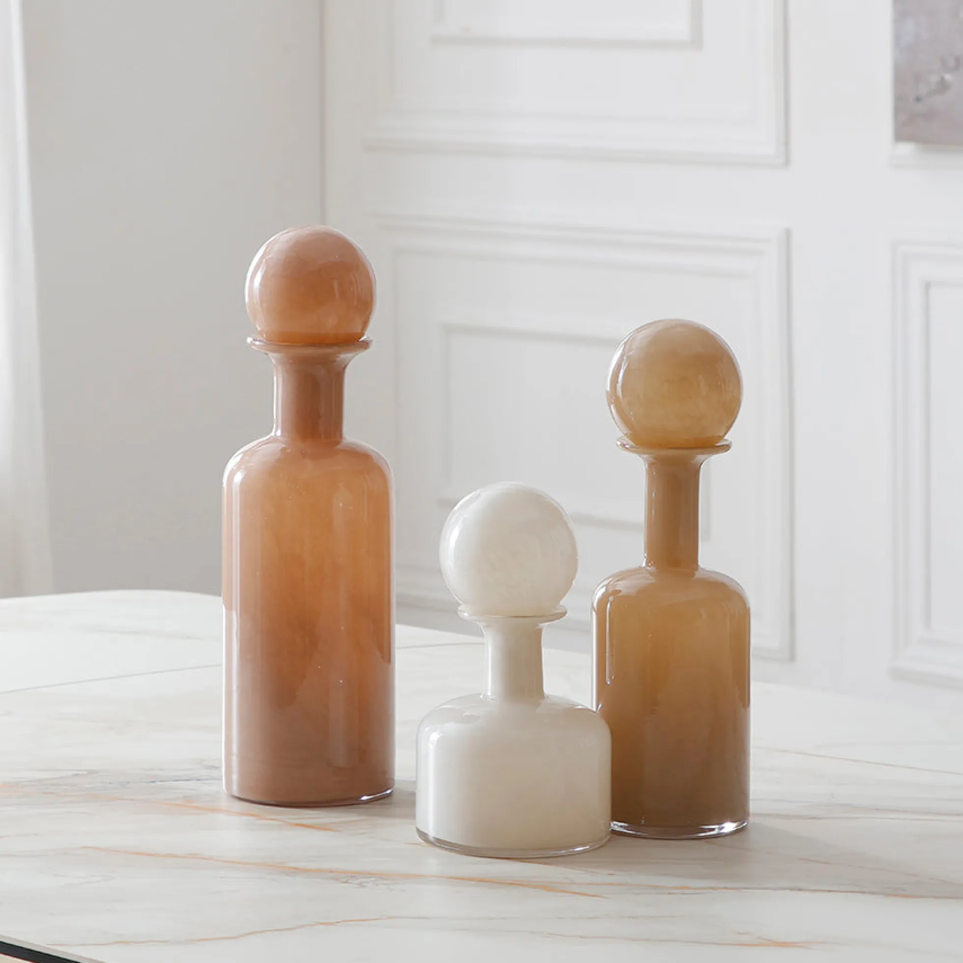 Vase en verre Nude 23 cm