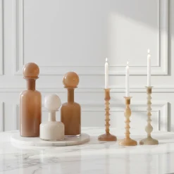 Vase en verre Nude 23 cm