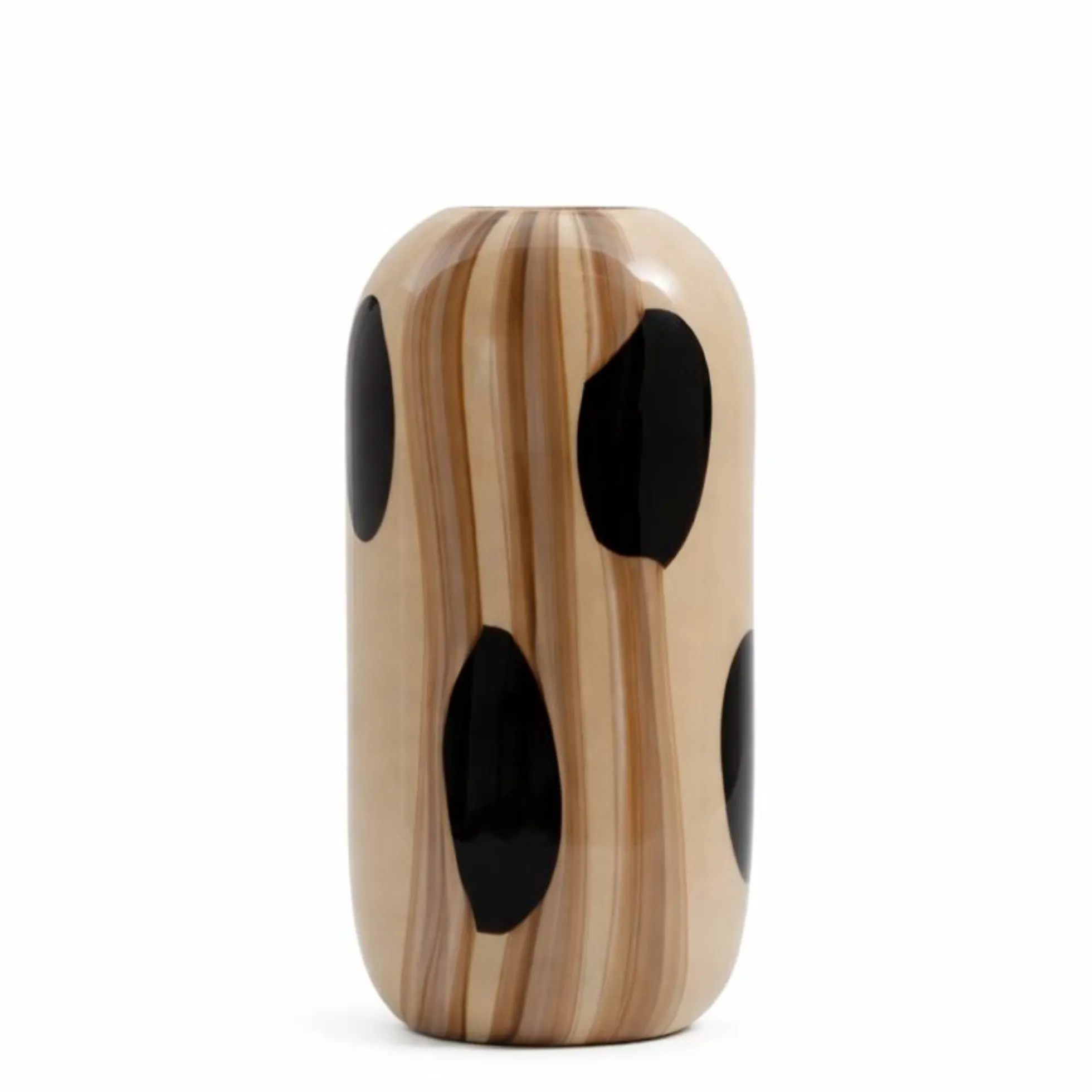 Vase en verre soufflé Dots 38cm