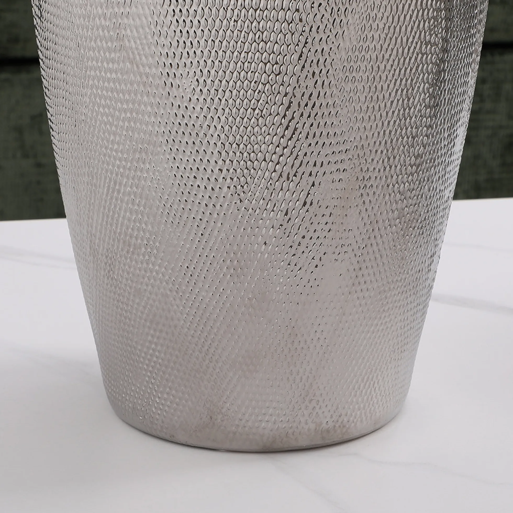 Vase Silver Très Grand Format