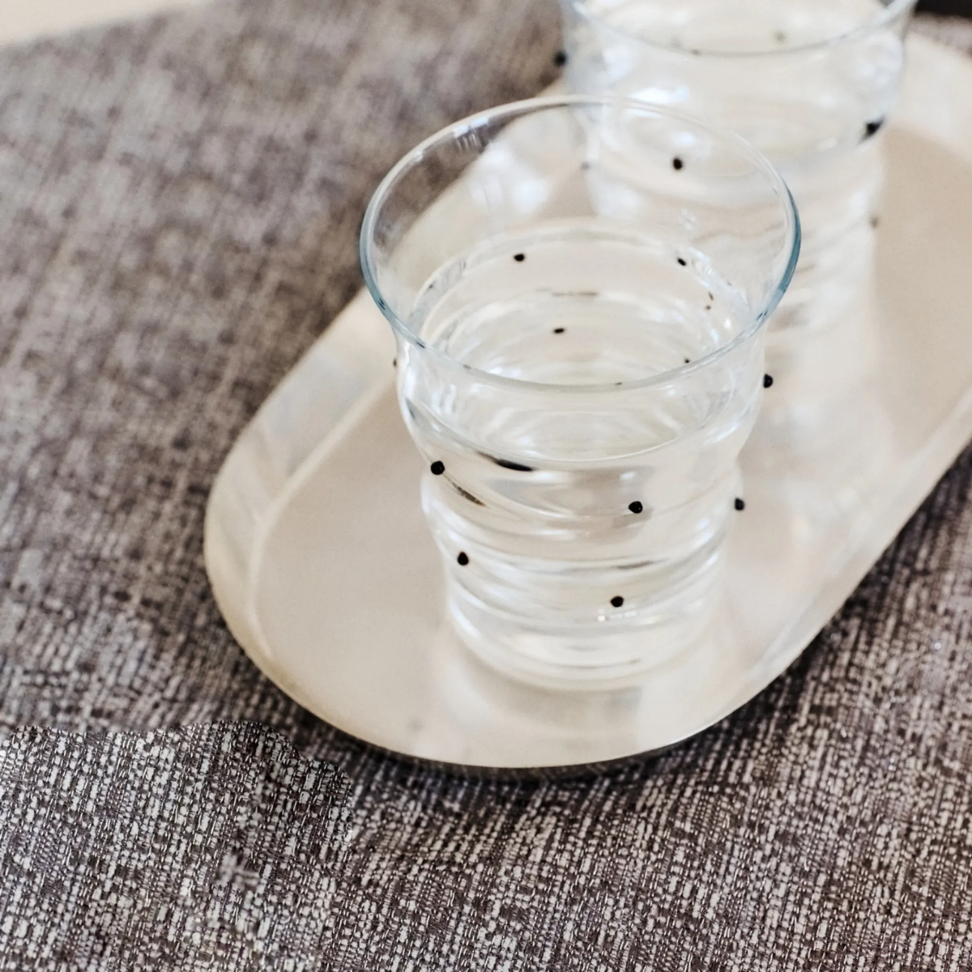 Verres à Eau Pois